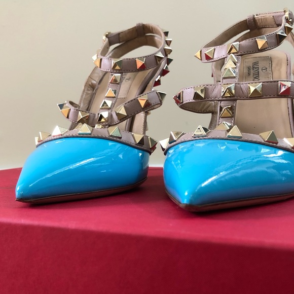 Valentino Rockstud Ankle Strap Pump - Picture 7 of 15